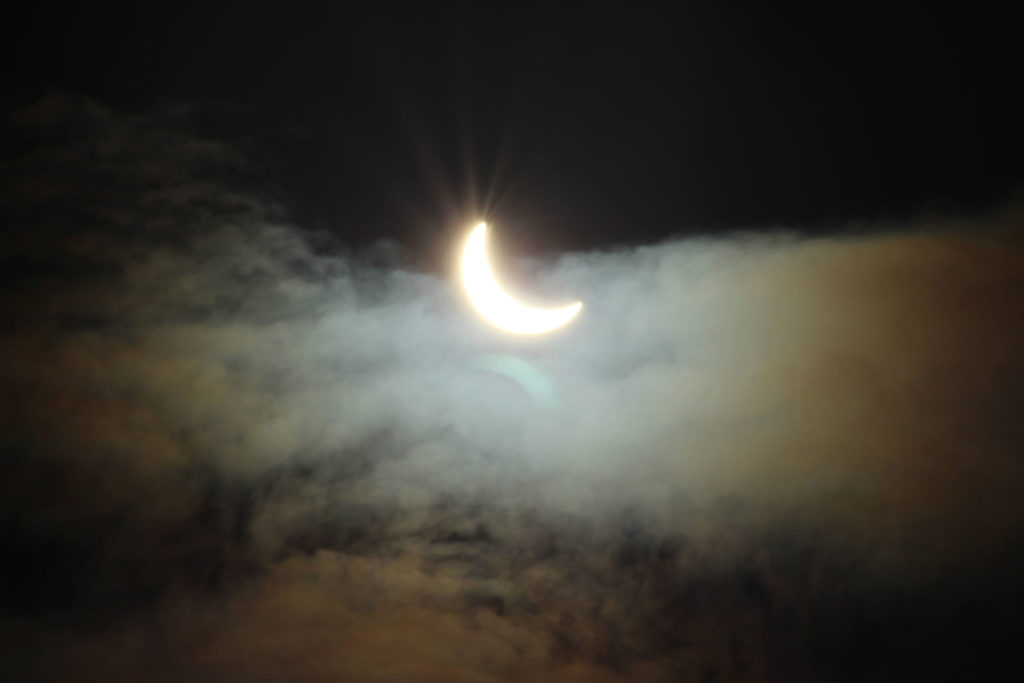 Solar eclipse: Trevor Wood