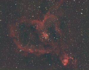 Heart Nebula by Gerard Postlethwaite