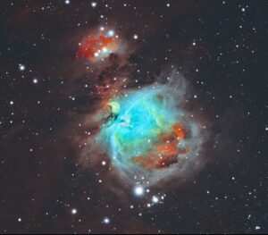 M42 -Orion in Narrow band by Haider Bhogadia
