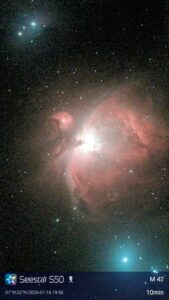 Orion Nebula by Derek Hughes